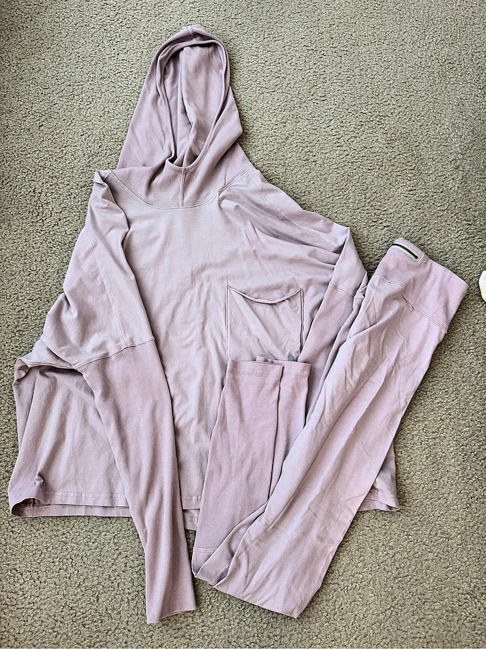 Free Movement Matching Hoodie & Pants Set in Pink Size S/P